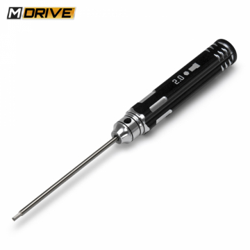 M-DRIVE Insexnyckel Rak - 2.0mm i gruppen Bygg & Verktyg / Verktyg / Meka  / Insexmejslar (Meka) hos Rynosx4 Hobbyshop AB (MD20020)