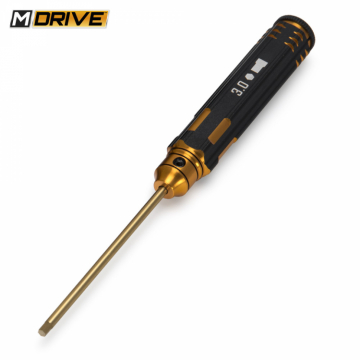 M-Drive PRO TiN Insexnyckel Rak - 3.0mm i gruppen RADIOSTYRD BIL / Tillbehr / Verktyg / Insexmejslar (bil) hos Rynosx4 Hobbyshop AB (MD21030)