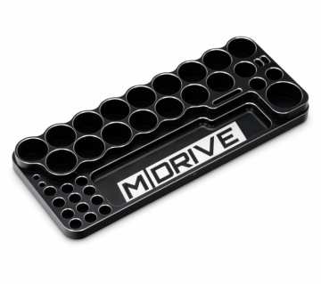 M-Drive Verktygshllare Aluminium CNC - 188x79x17.5mm i gruppen RADIOSTYRD BIL / Tillbehr / Verktyg / Frvaring hos Rynosx4 Hobbyshop AB (MD90100)