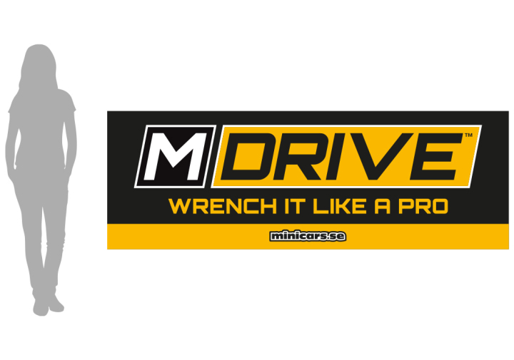 Banner M-Drive  - L 100x290cm i gruppen MERCHANDISE / Övrigt hos Rynosx4 Hobbyshop AB (MM5100-L)