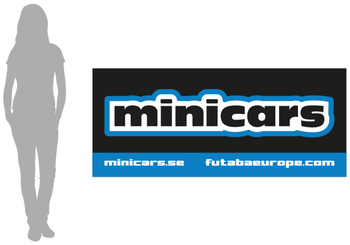 Banner Minicars - S 90x210cm i gruppen MERCHANDISE / Övrigt hos Rynosx4 Hobbyshop AB (MM5120-S)
