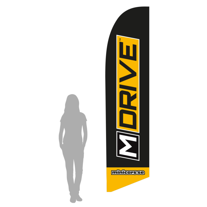 Beachflagga M-Drive - M 310cm i gruppen MERCHANDISE / Övrigt hos Rynosx4 Hobbyshop AB (MM5200-M)