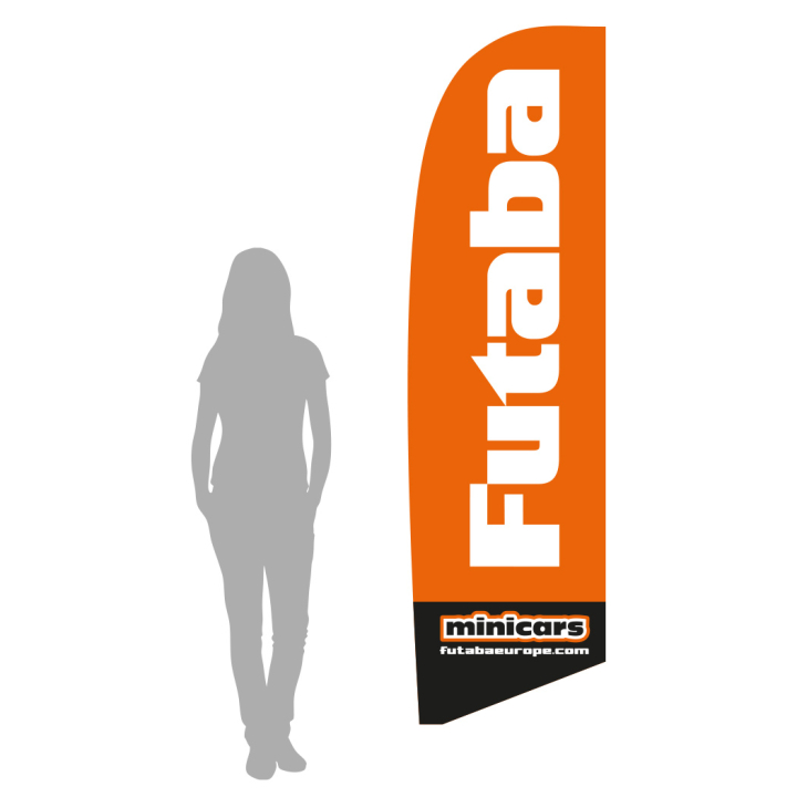 Beachflagga Futaba - S 250cm i gruppen MERCHANDISE / Övrigt hos Rynosx4 Hobbyshop AB (MM5210-S)