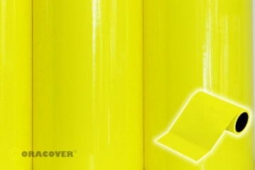 Oratrim 200x9,5cm Fluor. yellow i gruppen Fabrikat / O / Oracover / Trim hos Rynosx4 Hobbyshop AB (O27-031-002)