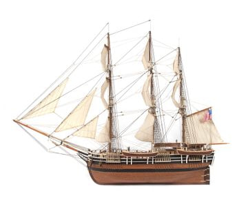 OcCre Whaler Essex 1/60 Valfångsfartyg 735mm i gruppen Bygg & Verktyg / Byggsatser trä / Träbåtar hos Rynosx4 Hobbyshop AB (OC12006)