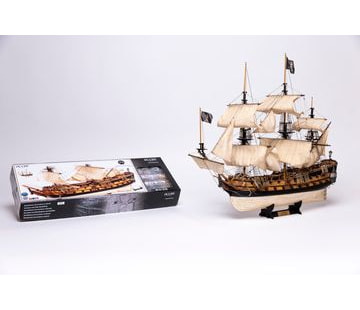 OcCre Royal Fortune 1/65 Piratskepp 643mm i gruppen Bygg & Verktyg / Byggsatser trä / Träbåtar hos Rynosx4 Hobbyshop AB (OC12015)