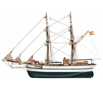 OcCre Aurora 1/65 Brigg 682mm i gruppen Bygg & Verktyg / Byggsatser trä / Träbåtar hos Rynosx4 Hobbyshop AB (OC13001)
