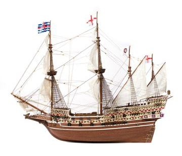 OcCre HMS Revenge 1/85 Galeon 695mm i gruppen Bygg & Verktyg / Byggsatser trä / Träbåtar hos Rynosx4 Hobbyshop AB (OC13004)