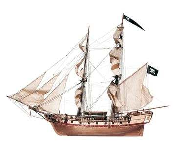 OcCre Corsair 1/80 Skepp 750mm i gruppen Bygg & Verktyg / Byggsatser trä / Träbåtar hos Rynosx4 Hobbyshop AB (OC13600)