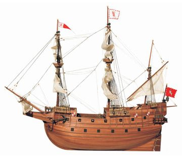 OcCre San Martin 1/90 Galeon 660mm i gruppen Bygg & Verktyg / Byggsatser trä / Träbåtar hos Rynosx4 Hobbyshop AB (OC13601)