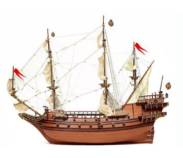 OcCre Apostol Felipe 1/60 Galeon 785mm i gruppen Bygg & Verktyg / Byggsatser trä / Träbåtar hos Rynosx4 Hobbyshop AB (OC14000)