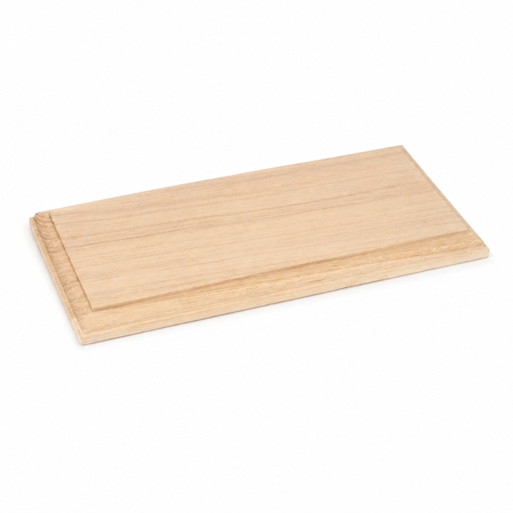 OcCre Display-platta 250x120mm Ek i gruppen Bygg & Verktyg / Byggmaterial / Tillbehör hos Rynosx4 Hobbyshop AB (OC19162)