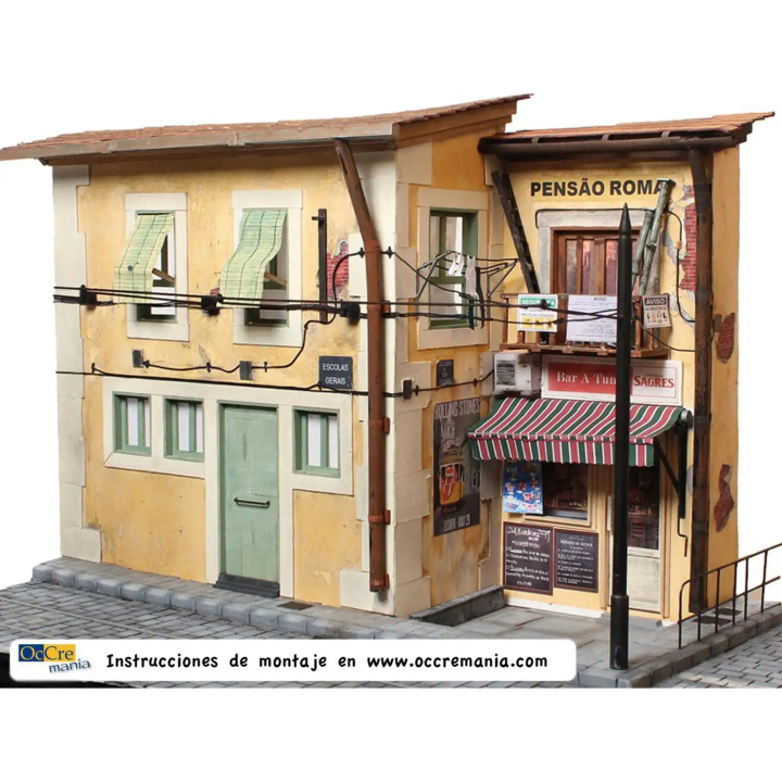 OcCre Lisboa Diorama i gruppen Bygg & Verktyg / Byggsatser trä / Modelltåg hos Rynosx4 Hobbyshop AB (OC53005D)
