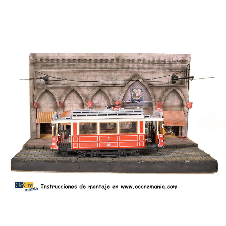 OcCre Istanbul Diorama i gruppen Bygg & Verktyg / Byggsatser trä / Modelltåg hos Rynosx4 Hobbyshop AB (OC53010D)