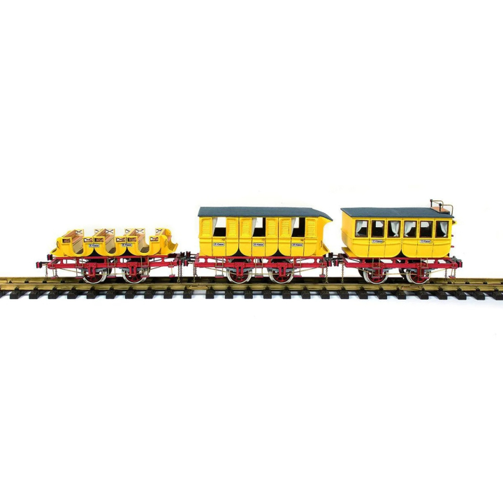 OcCre Adler Passagerarvagnar 1/24 625mm i gruppen Bygg & Verktyg / Byggsatser trä / Modelltåg hos Rynosx4 Hobbyshop AB (OC56001)