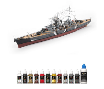 OcCre Färgset 12 Flaskor Prinz Eugen i gruppen Bygg & Verktyg / Färg & penslar / Övrig färg hos Rynosx4 Hobbyshop AB (OC90506)
