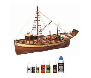 OcCre Färgset 7 Flaskor Palamos i gruppen Bygg & Verktyg / Färg & penslar / Övrig färg hos Rynosx4 Hobbyshop AB (OC90509)