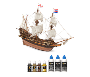 OcCre Färgset 7 Flaskor Golden Hind i gruppen Bygg & Verktyg / Färg & penslar / Övrig färg hos Rynosx4 Hobbyshop AB (OC90512)
