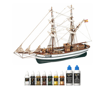OcCre Färgset 8 Flaskor Aurora i gruppen Bygg & Verktyg / Färg & penslar / Övrig färg hos Rynosx4 Hobbyshop AB (OC90518)