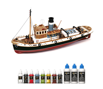 OcCre Färgset 11 Flaskor Ulises i gruppen Bygg & Verktyg / Färg & penslar / Övrig färg hos Rynosx4 Hobbyshop AB (OC90531)