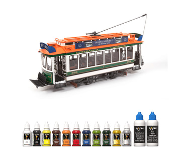 OcCre Färgset 13 Flaskor Buenos Aires i gruppen Bygg & Verktyg / Färg & penslar / Övrig färg hos Rynosx4 Hobbyshop AB (OC90538)
