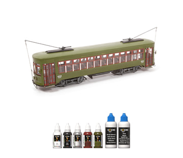 OcCre Färgset 7 Flaskor New Orleans i gruppen Bygg & Verktyg / Färg & penslar / Övrig färg hos Rynosx4 Hobbyshop AB (OC90552)
