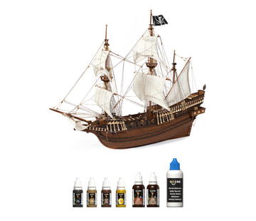 OcCre Färgset 7 Flaskor Buccaneer i gruppen Bygg & Verktyg / Färg & penslar / Övrig färg hos Rynosx4 Hobbyshop AB (OC90556)