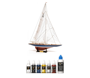 OcCre Färgset 7 Flaskor Endeavour Americas Cup i gruppen Bygg & Verktyg / Färg & penslar / Övrig färg hos Rynosx4 Hobbyshop AB (OC90566)