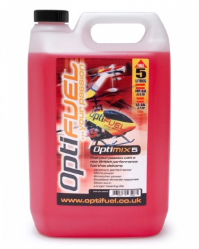 Optimix Bränsle 5% Nitro 5L i gruppen RADIOSTYRDA FLYG / Tillbehör / Bränsle hos Rynosx4 Hobbyshop AB (OH0518K)