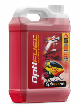 Optimix Bränsle 16% Nitro, 18% Klotz oil 5L lämplig för Heli i gruppen RADIOSTYRD BÅT / Tillbehör / Startutrustning / Bränsle (Båt) hos Rynosx4 Hobbyshop AB (OH1618K)