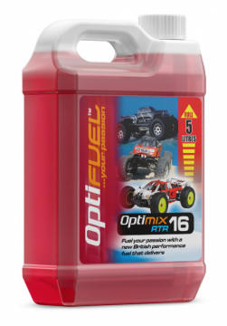 Optimix RTR Bränsle 16% Nitro 5 liter i gruppen RADIOSTYRD BIL / Tillbehör / Oljor & Fett hos Rynosx4 Hobbyshop AB (OP1003)