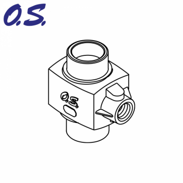 O.S. Frgasarhus 20J (21XM) i gruppen RADIOSTYRD BT / Tillbehr / Brnslemotorer / Reservdelar (brnslemotor Bt) hos Rynosx4 Hobbyshop AB (OS25382100)