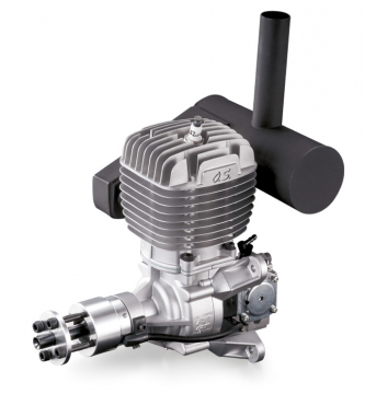 O.S. GT60 60cc 2-Takts Bensinmotor med Ljuddämpare i gruppen Fabrikat / O / O.S.Engines / Motorer Flyg/Heli Bensin hos Rynosx4 Hobbyshop AB (OS38600)