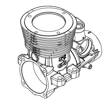 O.S. Vevhus FS-64V i gruppen RADIOSTYRDA FLYG / Tillbehr / Brnslemotorer / Reservdelar (brnslemotorer flyg/heli) hos Rynosx4 Hobbyshop AB (OS4AY01000)