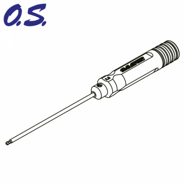 Insexnyckel Kula 2.5mm O.S.SPEED i gruppen Bygg & Verktyg / Verktyg / Meka  / Insexmejslar (Meka) hos Rynosx4 Hobbyshop AB (OS71411250)