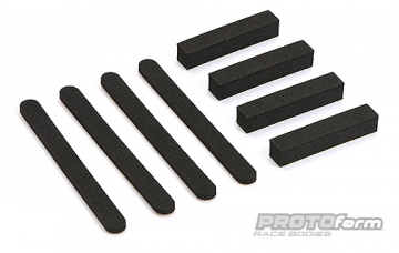 PROTOform Karossupport foam (set) i gruppen RADIOSTYRD BIL / Tillbehör / Karosser & tillbehör hos Rynosx4 Hobbyshop AB (PF6289-00)