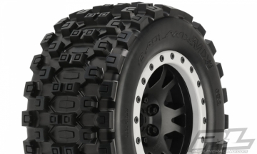 Däck & Fälg Badlands MX43 Pro-Loc/ Impulse X-Maxx (2) i gruppen Fabrikat / P / Pro-Line / Däck & Fälg Övriga hos Rynosx4 Hobbyshop AB (PL10131-13)