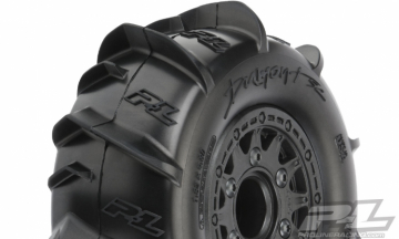 Pro-Line Däck & Fälg SC Dumont Paddle / Raid Fälg Slash 2WD/4x4 i gruppen RADIOSTYRD BIL / Tillbehör / Däck & fälg hos Rynosx4 Hobbyshop AB (PL10185-10)