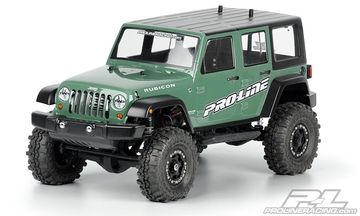 PRO-LINE Jeep Wrangler Rubicon kaross i gruppen Fabrikat / P / Pro-Line / Karosser Övriga hos Rynosx4 Hobbyshop AB (PL3336-00)