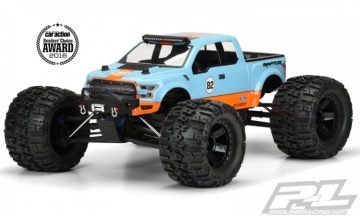Kaross Ford F-150 Raptor 2017 (Omålad) Summit/ Revo/ Maxx i gruppen RADIOSTYRD BIL / Tillbehör / Karosser & tillbehör hos Rynosx4 Hobbyshop AB (PL3468-00)