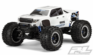 Pro-Line Brute Bash Armor Vit Kaross X-Maxx (Klippt) i gruppen Fabrikat / P / Pro-Line / Karosser Truck hos Rynosx4 Hobbyshop AB (PL3513-17)