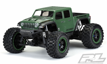 Pro-Line Jeep Gladiator Rubicon Kaross till X-MAXX Utklippt i gruppen RADIOSTYRD BIL / Tillbehr / Karosser & tillbehr hos Rynosx4 Hobbyshop AB (PL3533-17)