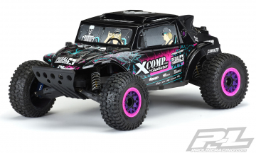 Pro-Line Megalodon Desert Buggy Tough-Color (Svart) till Slash 2WD/4WD i gruppen RADIOSTYRD BIL / Tillbehr / Karosser & tillbehr hos Rynosx4 Hobbyshop AB (PL3563-18)