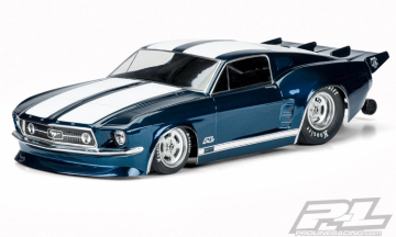 Pro-Line Kaross '67 Ford Mustang till Slash Drag Car i gruppen RADIOSTYRD BIL / Tillbehr / Karosser & tillbehr hos Rynosx4 Hobbyshop AB (PL3573-00)