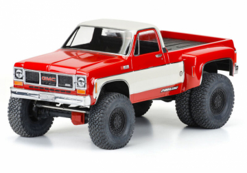 PRO-LINE Kaross 1973 GMC Sierra 3500 Dually 313mm Hjulbas Crawler i gruppen RADIOSTYRD BIL / Tillbehr / Karosser & tillbehr hos Rynosx4 Hobbyshop AB (PL3590-00)