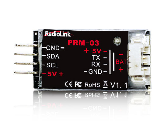 RadioLink PRM-03 OSD Telemetri Sensor i gruppen RADIOSTYRDA FLYG / Drönare / Drönartillbehör / Övriga tillbehör hos Rynosx4 Hobbyshop AB (RLPRM-03)