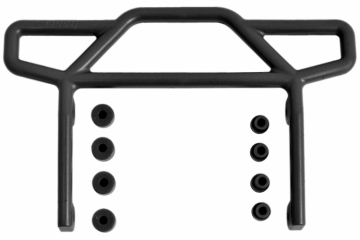 RPM Bumper Bak Svart Rustler 2WD i gruppen RADIOSTYRD BIL / Reservdelar / Traxxas Delar hos Rynosx4 Hobbyshop AB (RPM70812)