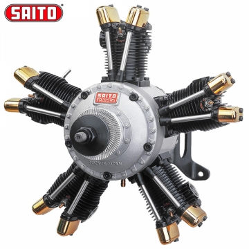 FA-325R5D 53,3cc 4-takts 5-cyl Stjärnmotor Metanol i gruppen RADIOSTYRDA FLYG / Tillbehör / Bränslemotorer / Motorer (bränslemotorer flyg/heli) hos Rynosx4 Hobbyshop AB (SAFA-325R5D)
