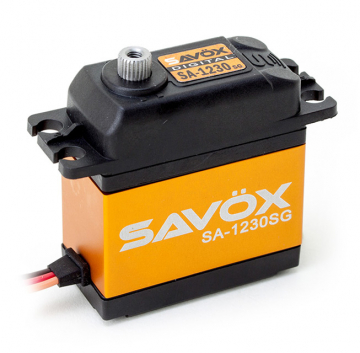 Savx SA-1230SG Servo 36Kg 0,16s Alu Coreless Stldrev i gruppen Fabrikat / S / Savx / Servon hos Rynosx4 Hobbyshop AB (SAV-SA1230SG)