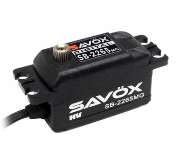 Savx SB-2265MG Servo 13Kg 0.08s HV BL Metalldrev Lgt i gruppen Elektronik / Servon & tillbehr / Servon hos Rynosx4 Hobbyshop AB (SAV-SB2265MG)